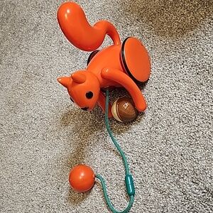 🟠Squirrel Pull toy #E5